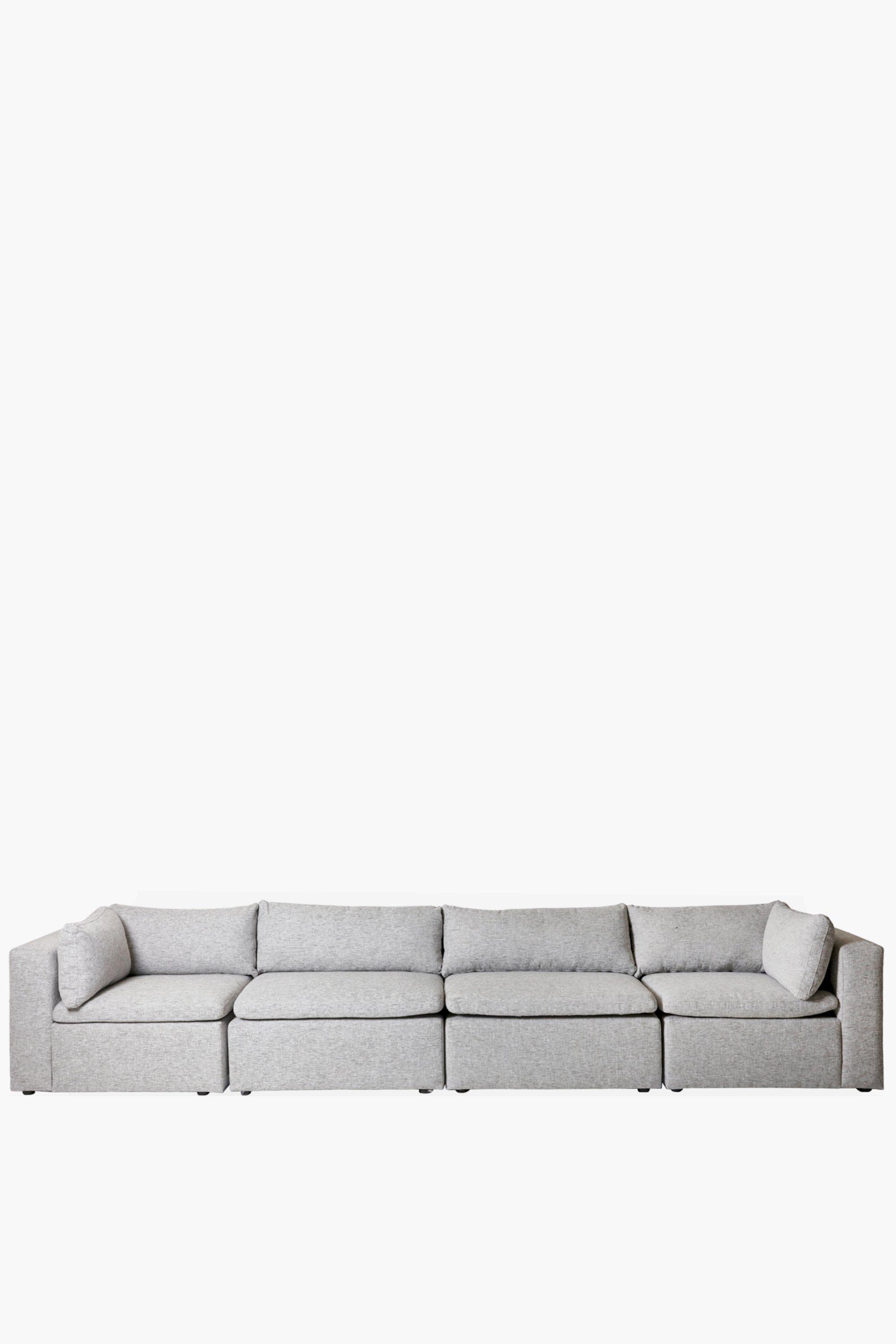 Horizon 4-Seater Sectional in grey